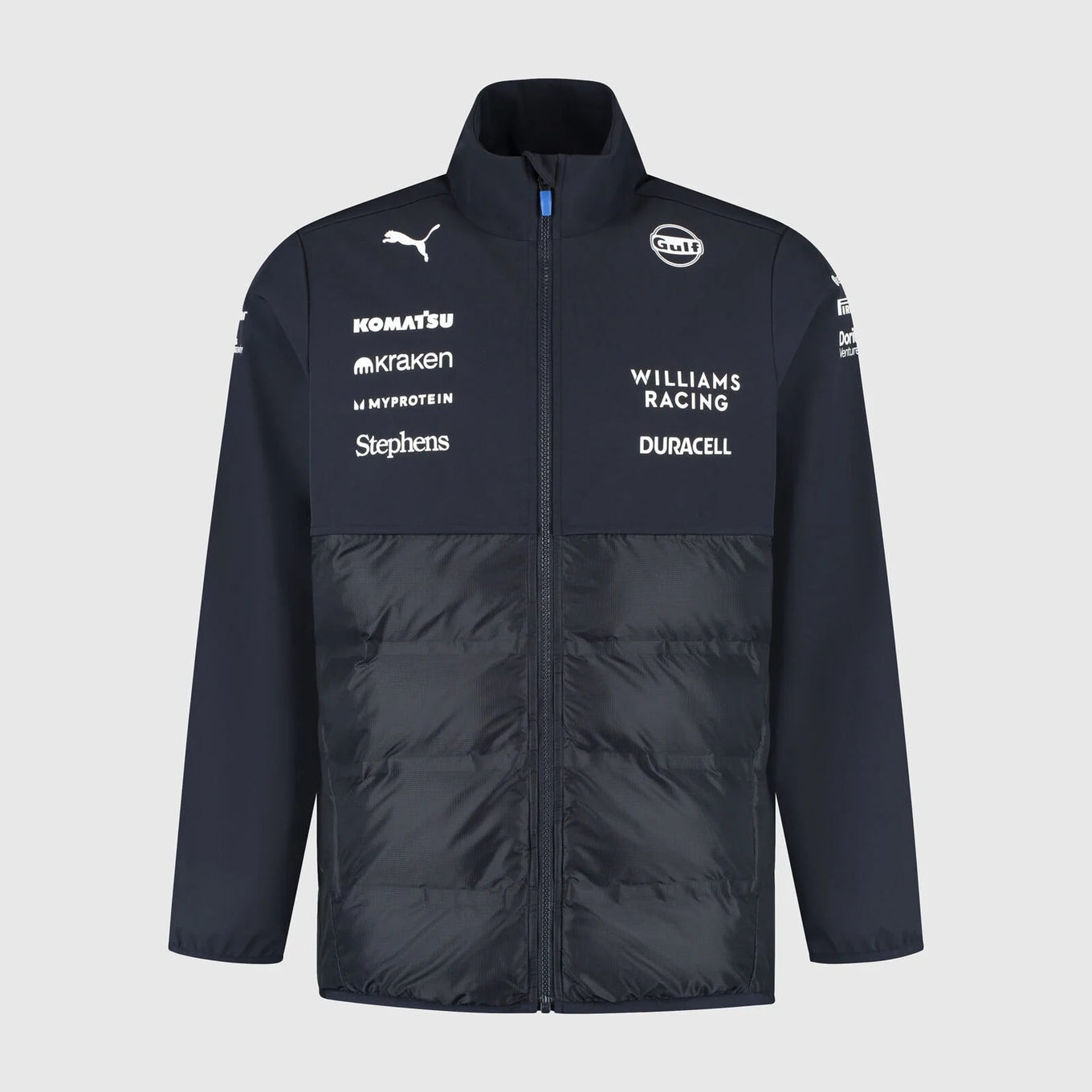 Williams Racing F1 Team 2025 Hybrid Jacket Mens - Navy