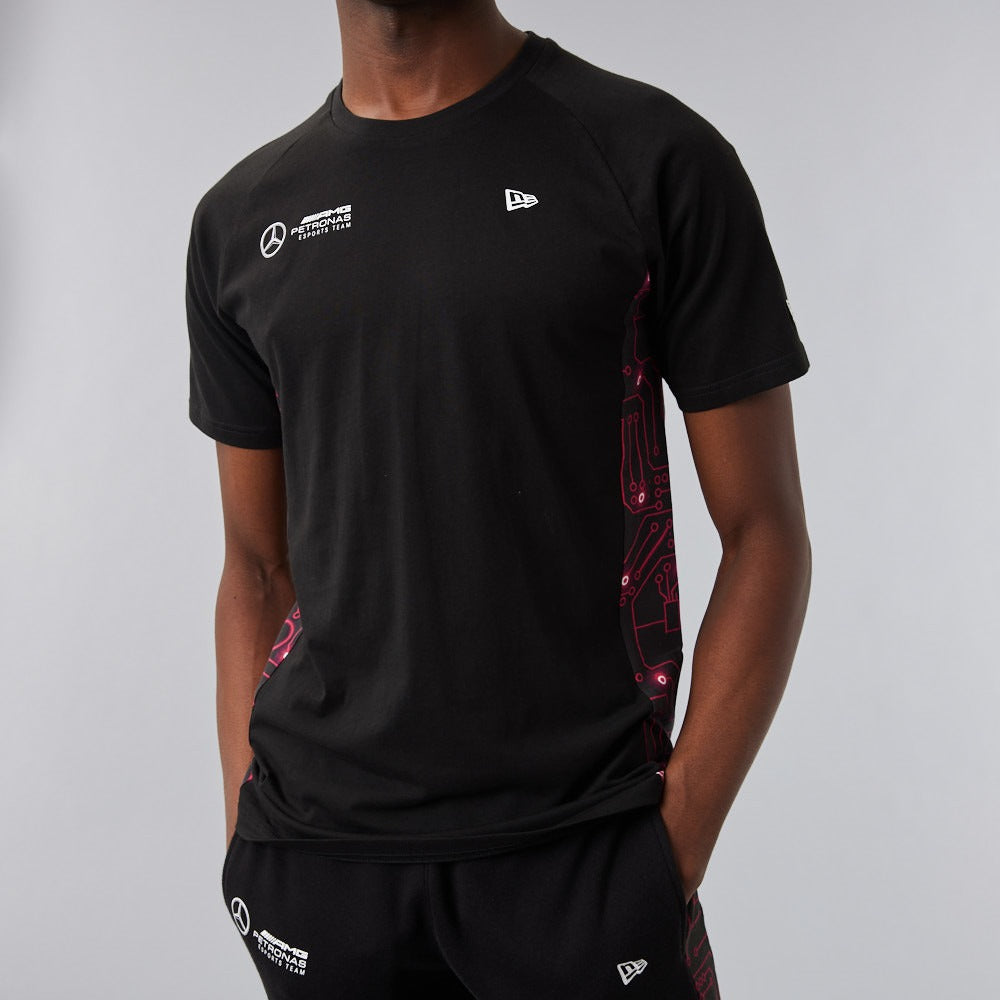 Mercedes E-Sports Motherboard Tee - Black