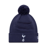 Tottenham Hotspur Essential Bobble Beanie Adults - Light Navy/White