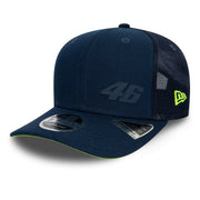 VR46 Repreve 9FiftySS Adults - Navy/Neon Yellow