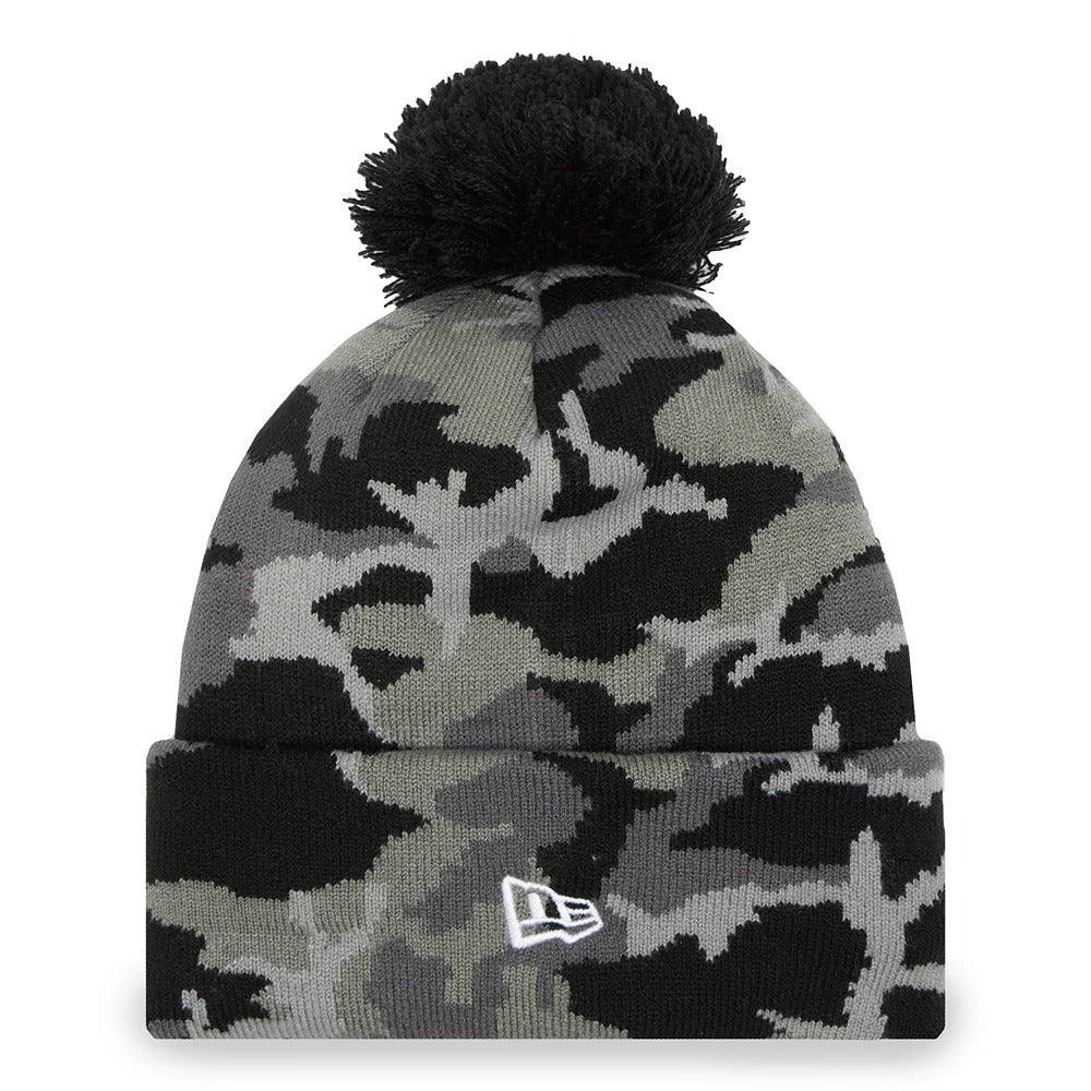 Vespa Camo Bobble Beanie