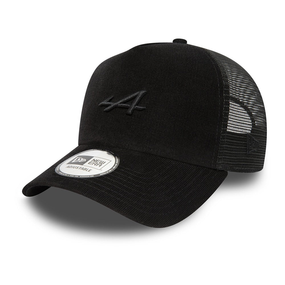 Alpine F1 Cord 9Forty EF Trucker Adults - Black