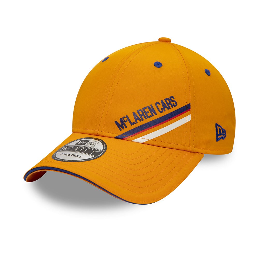 McLaren Racing F1 Triple Crown Stripe 9Forty - Papaya