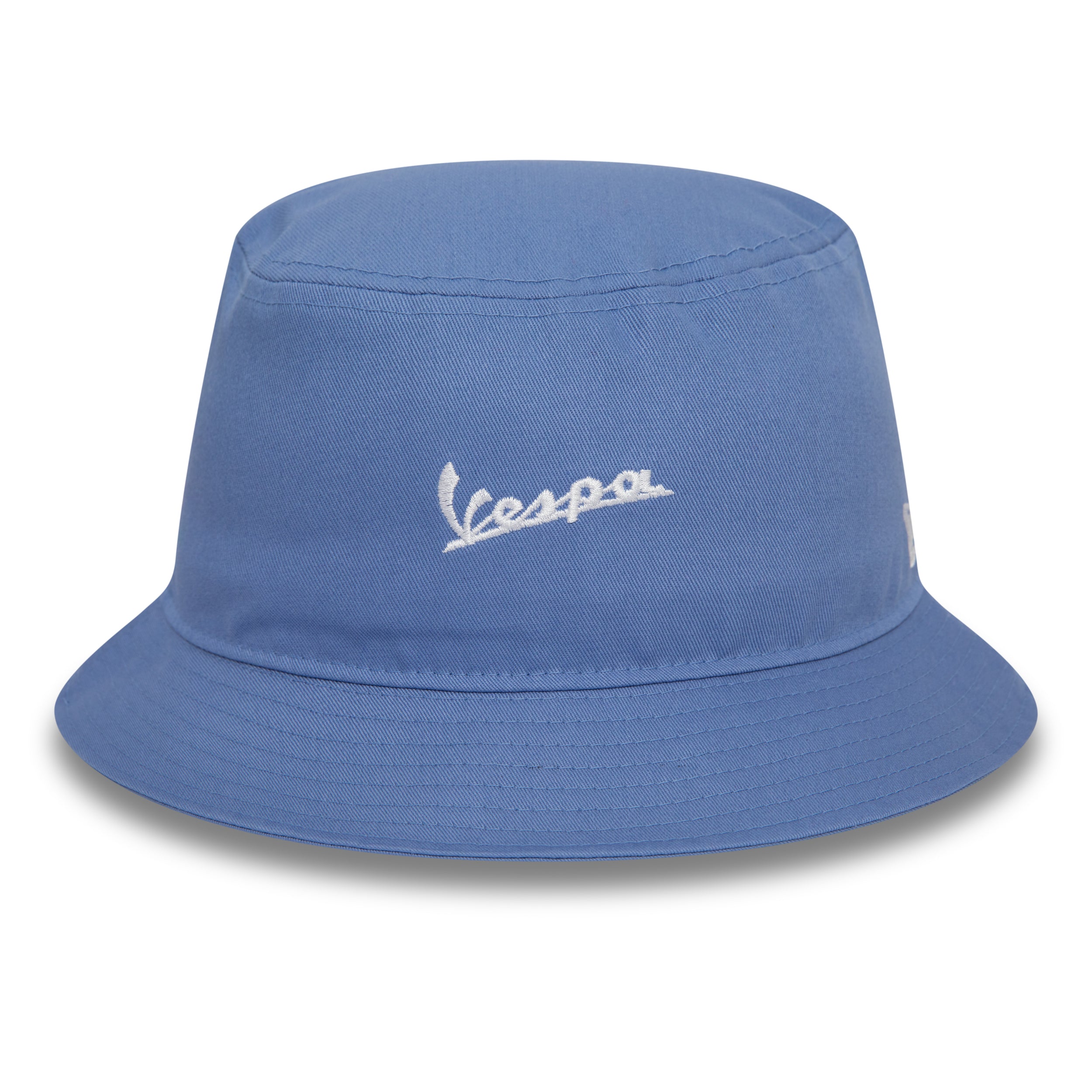 Vespa Seasonal Bucket Hat Adults - Sky/White