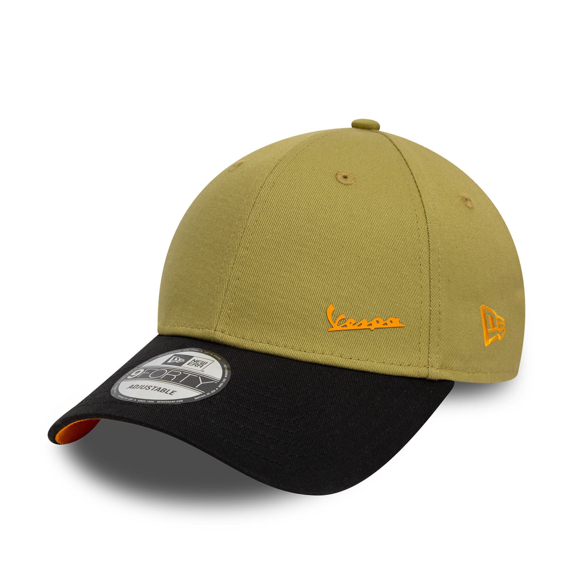 Vespa Flawless Contrast 9Forty Cap Adults - Khaki/Papaya