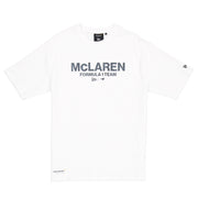 McLaren Racing F1 Wordmark Logo Oversized Tee Adults - White