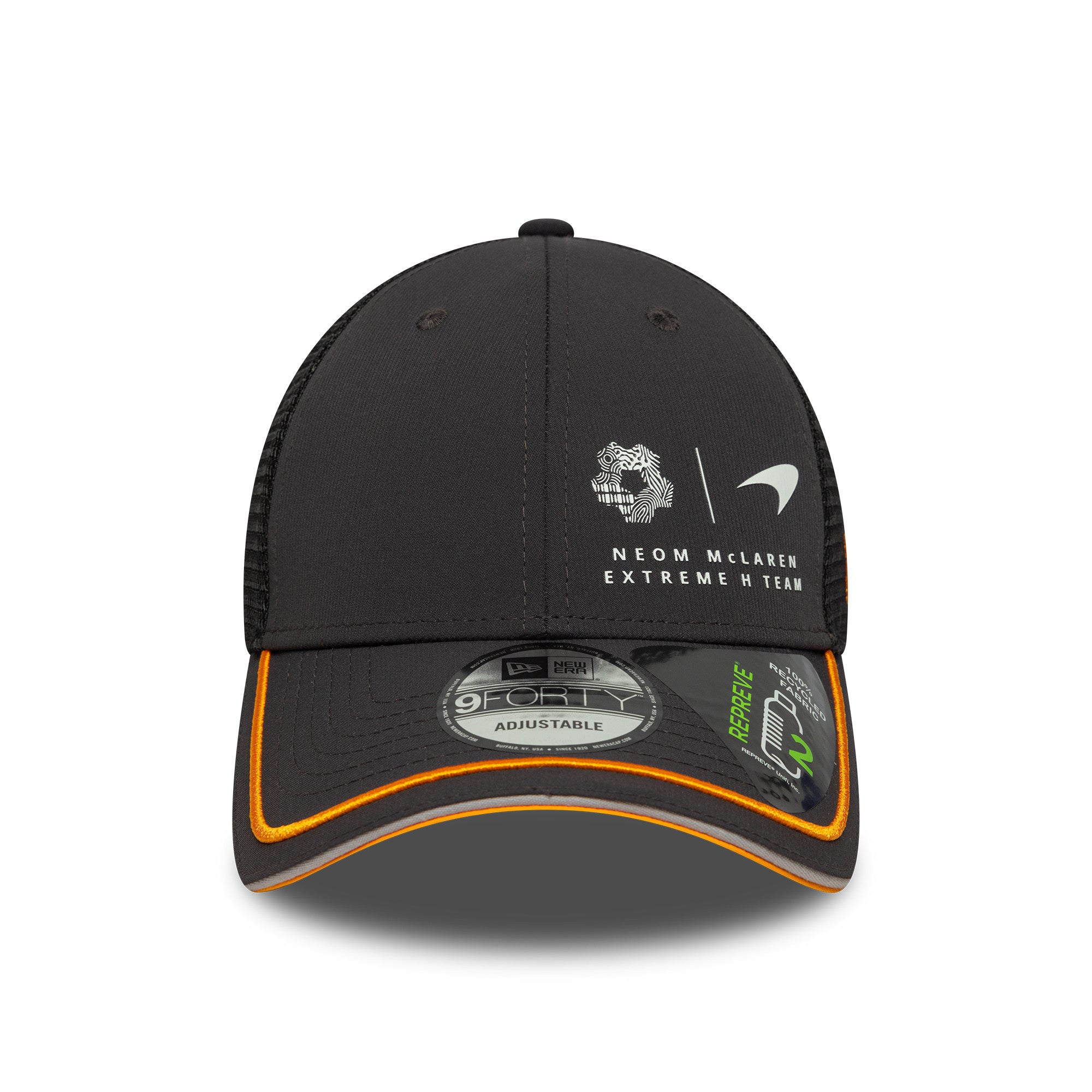 McLaren Racing Extreme E Team 2025 Patch 9Forty Cap Adults - Anthracite