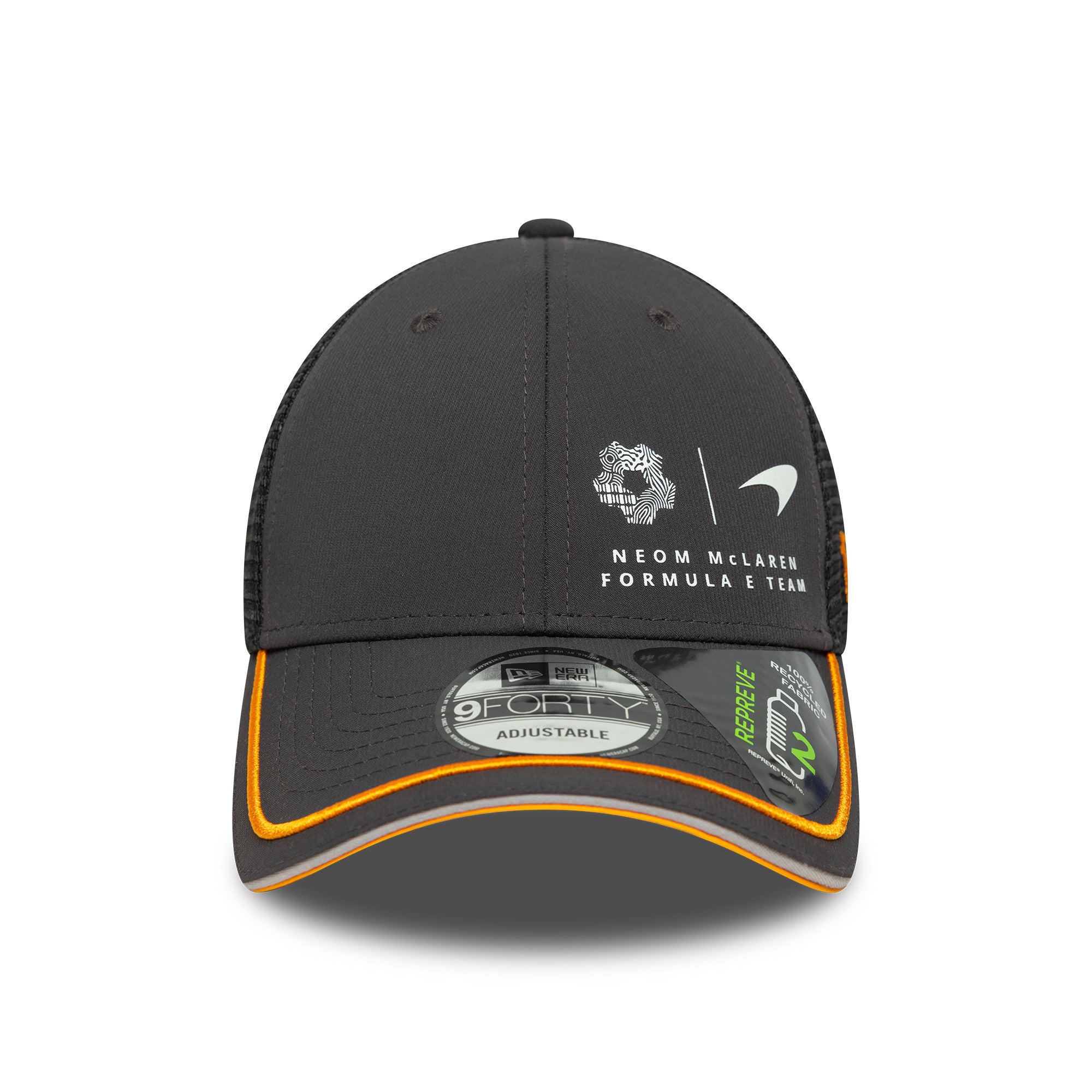 McLaren Racing Formula E Team 2025 Flawless 9Forty Cap Adults - Anthracite