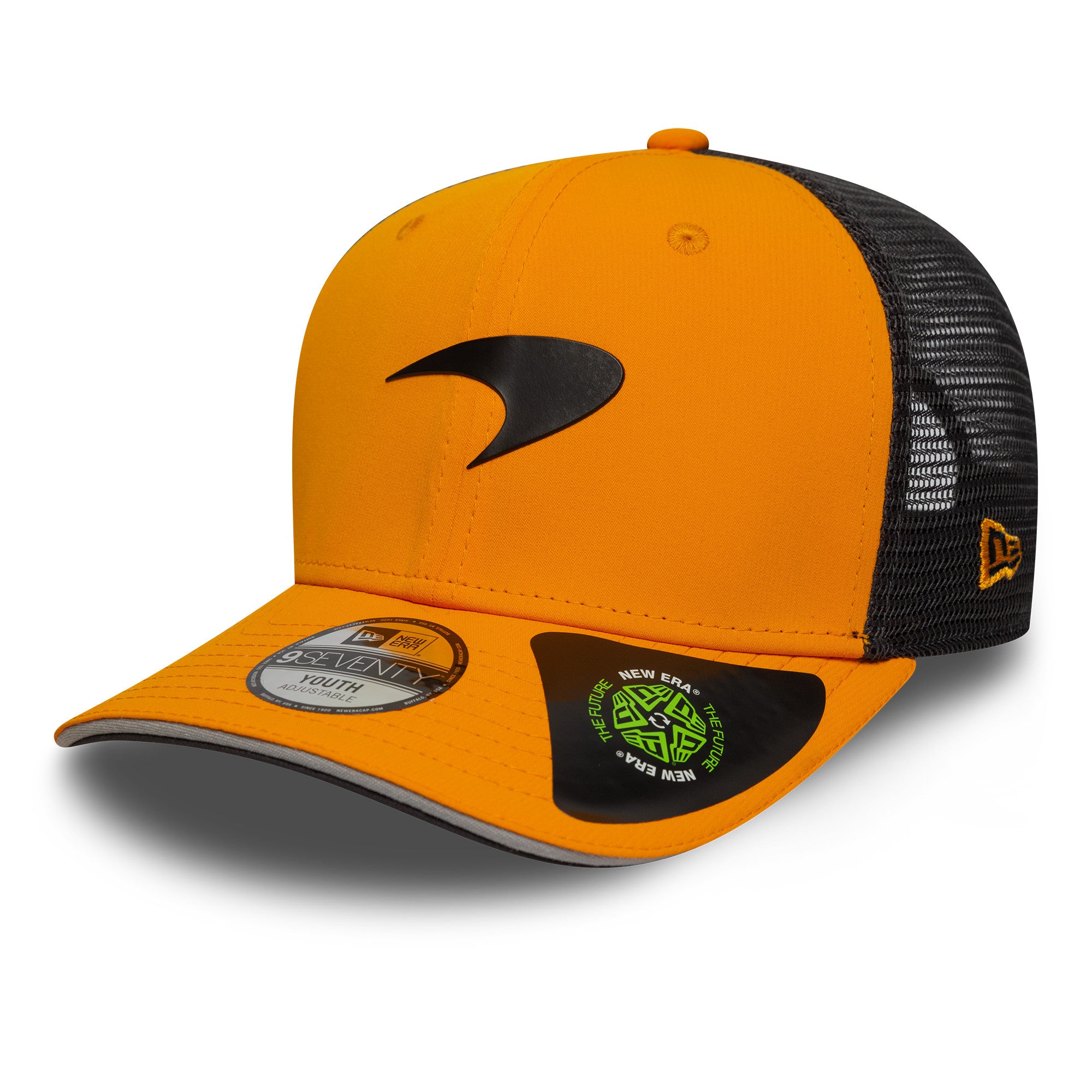 McLaren Racing F1 Team 2025 9Seventy Cap Stretch Snap Kids - Papaya