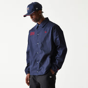 Red Bull Racing F1 Oversized Coaches Jacket Adults - Night Sky