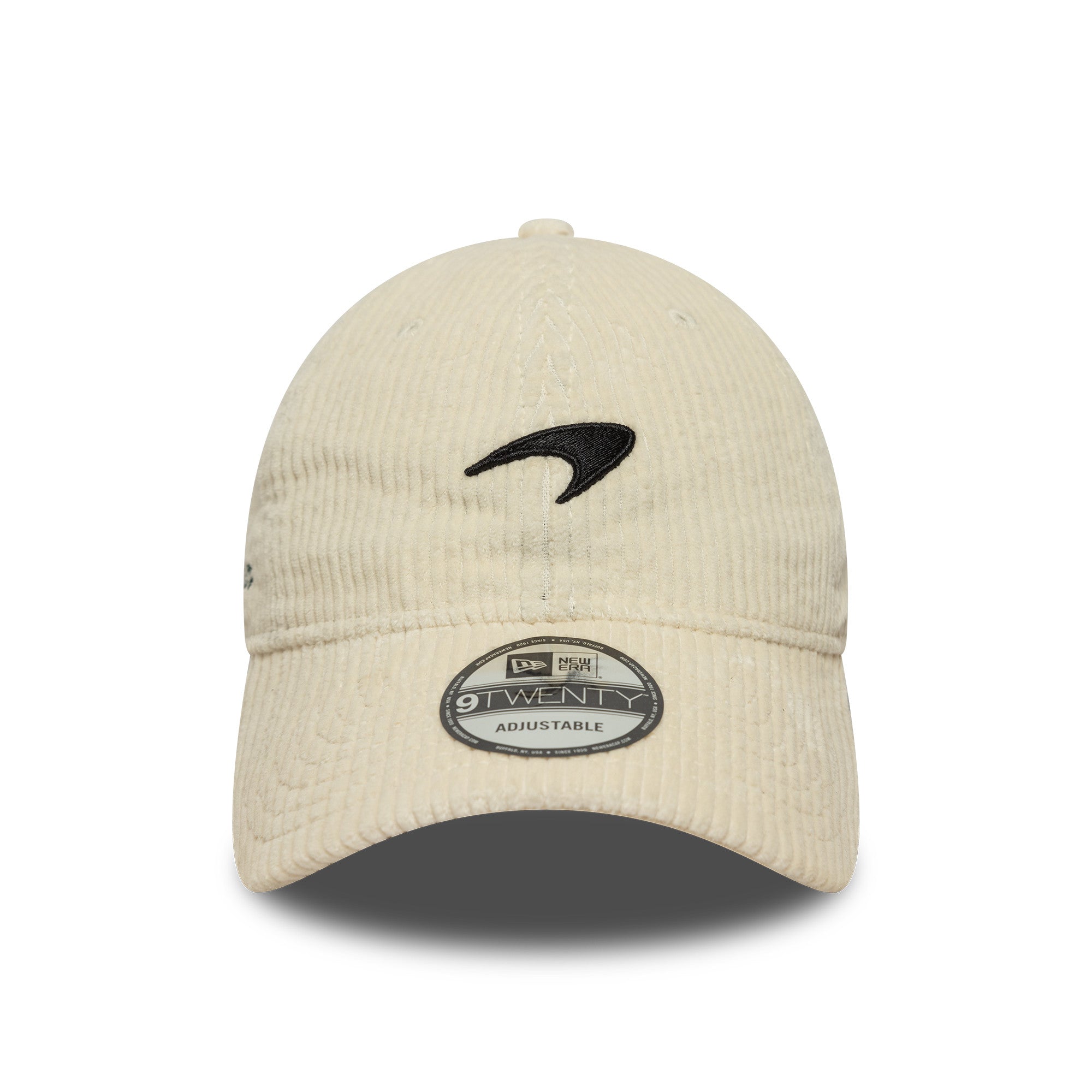 McLaren Racing F1 Cord 9Twenty Cap Adults - Chrome White