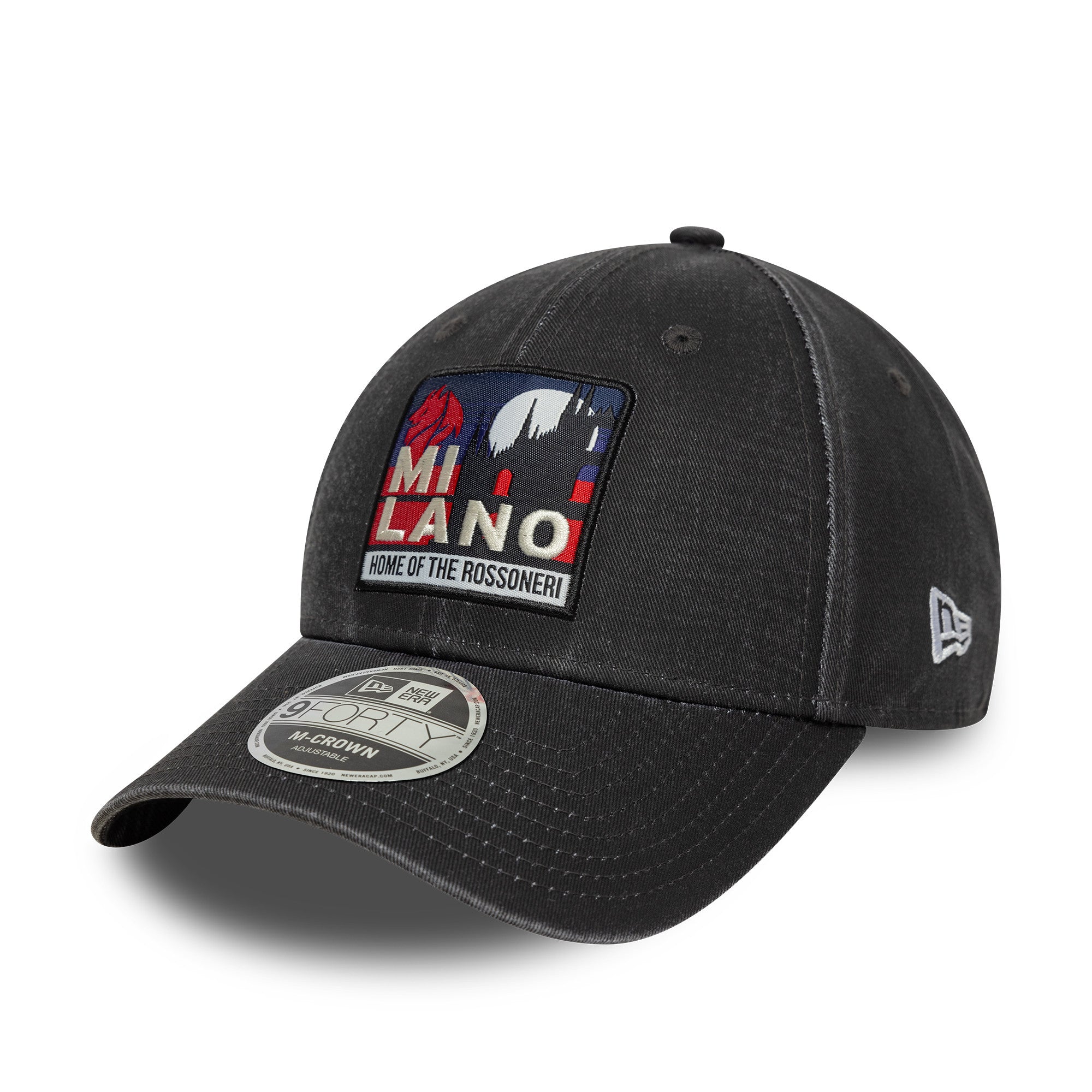 AC Milan City Pack 9Forty Cap M Crown Adults - Black