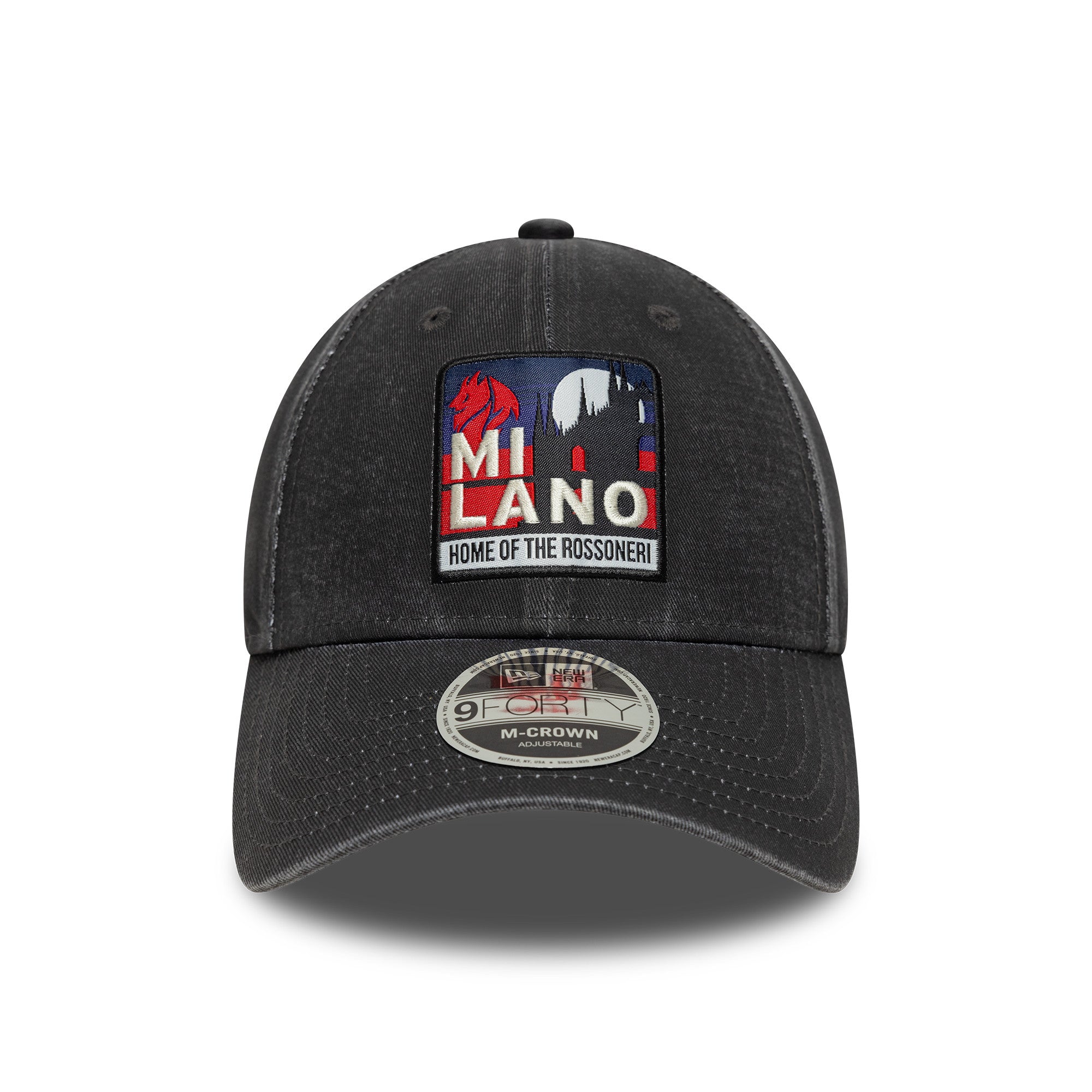 AC Milan City Pack 9Forty Cap M Crown Adults - Black