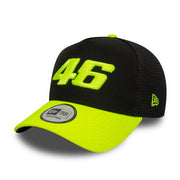 VR46 Vale E-Frame Trucker Cap Adults - Black/Neon Yellow