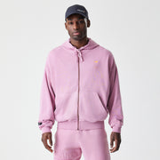 McLaren Racing F1 Washed Fz Oversized Hoodie Adults - Dark Pink