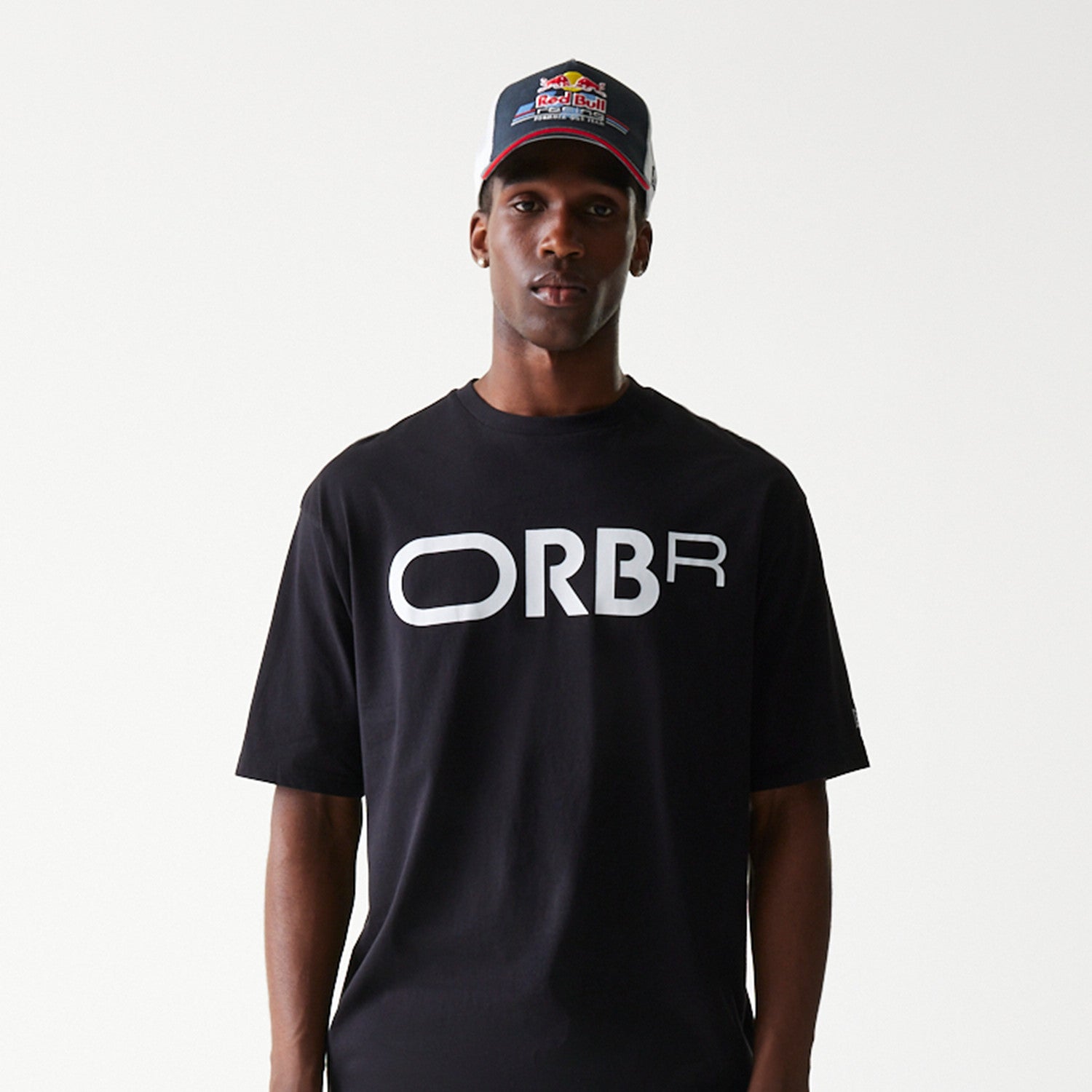 Red Bull Racing F1 Car Graphic Oversized Tee Adults - Black