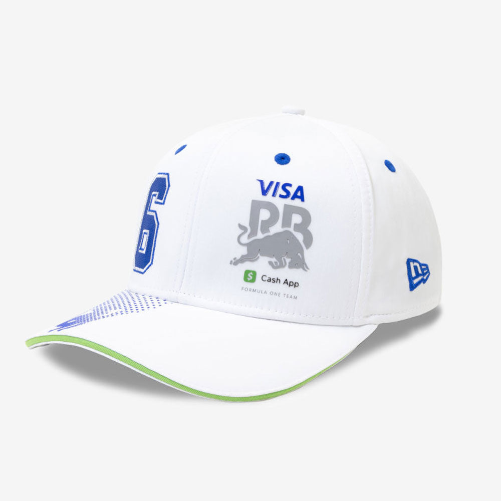 Visa Cash App RB F1 Isaac Hadjar 9Seventy Cap Stretch Snap Adults - White