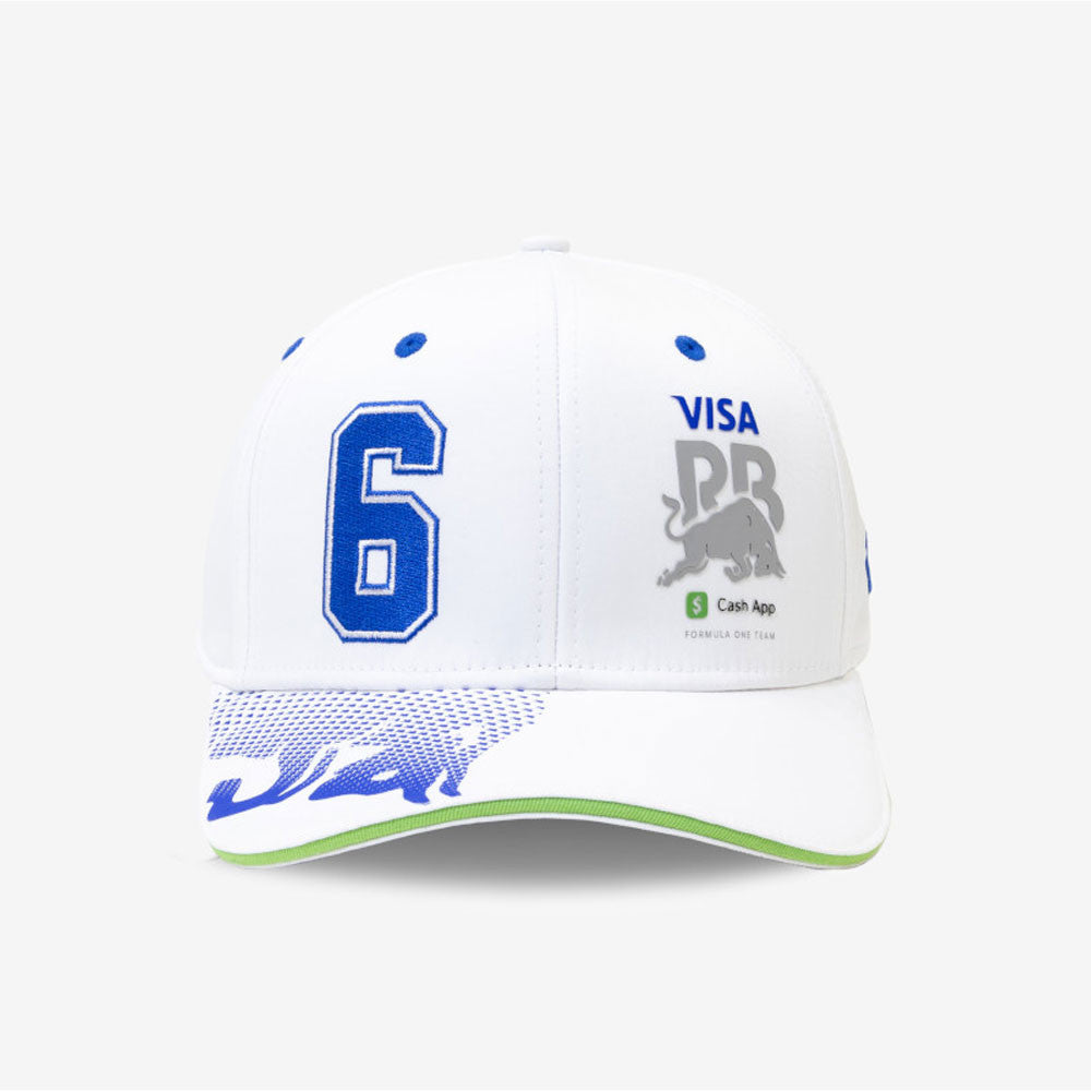 Visa Cash App RB F1 Isaac Hadjar 9Seventy Cap Stretch Snap Adults - White