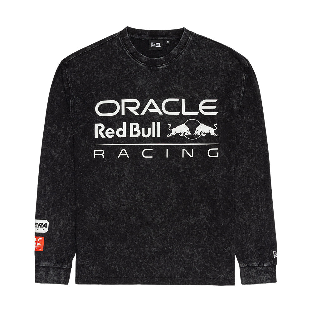 Red Bull Racing F1 Linear Graphic Tee Adults - Black