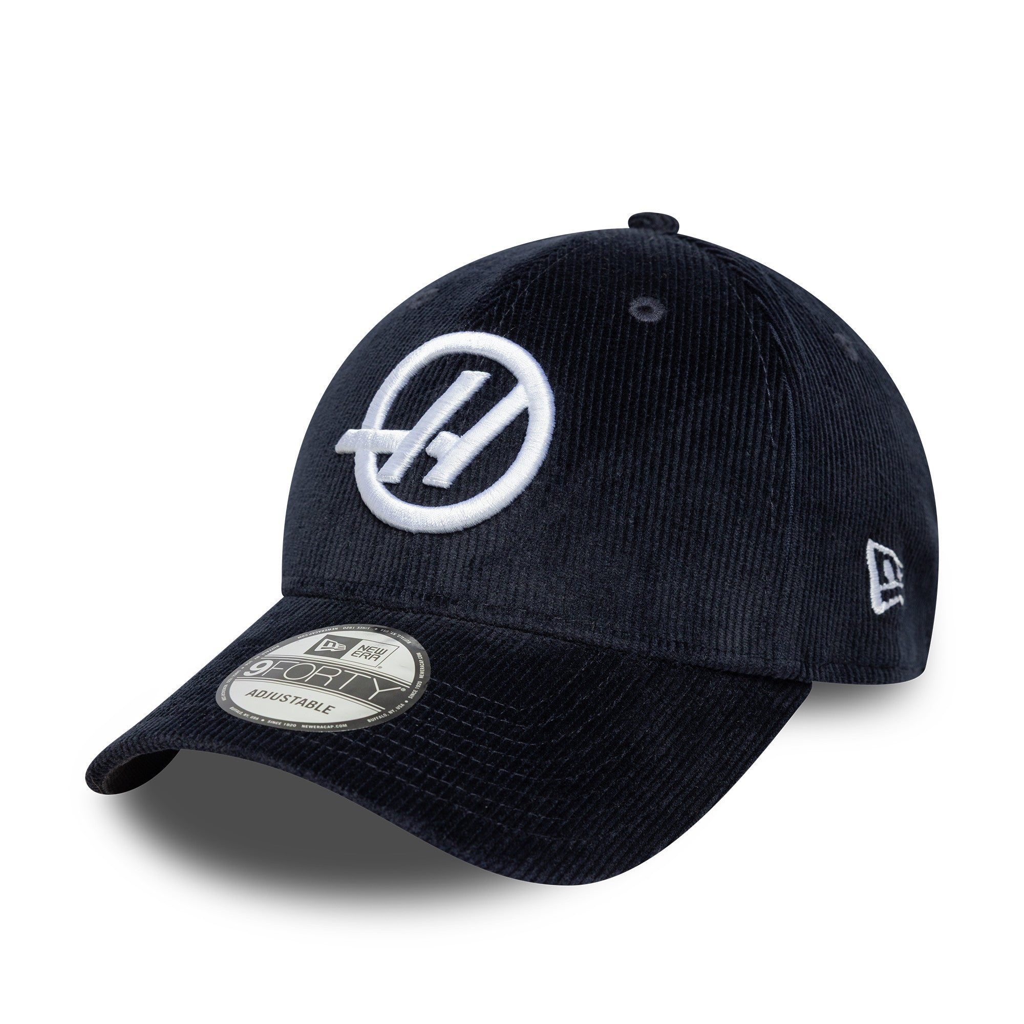 Haas F1 Cord 9Forty Cap Adults - Navy