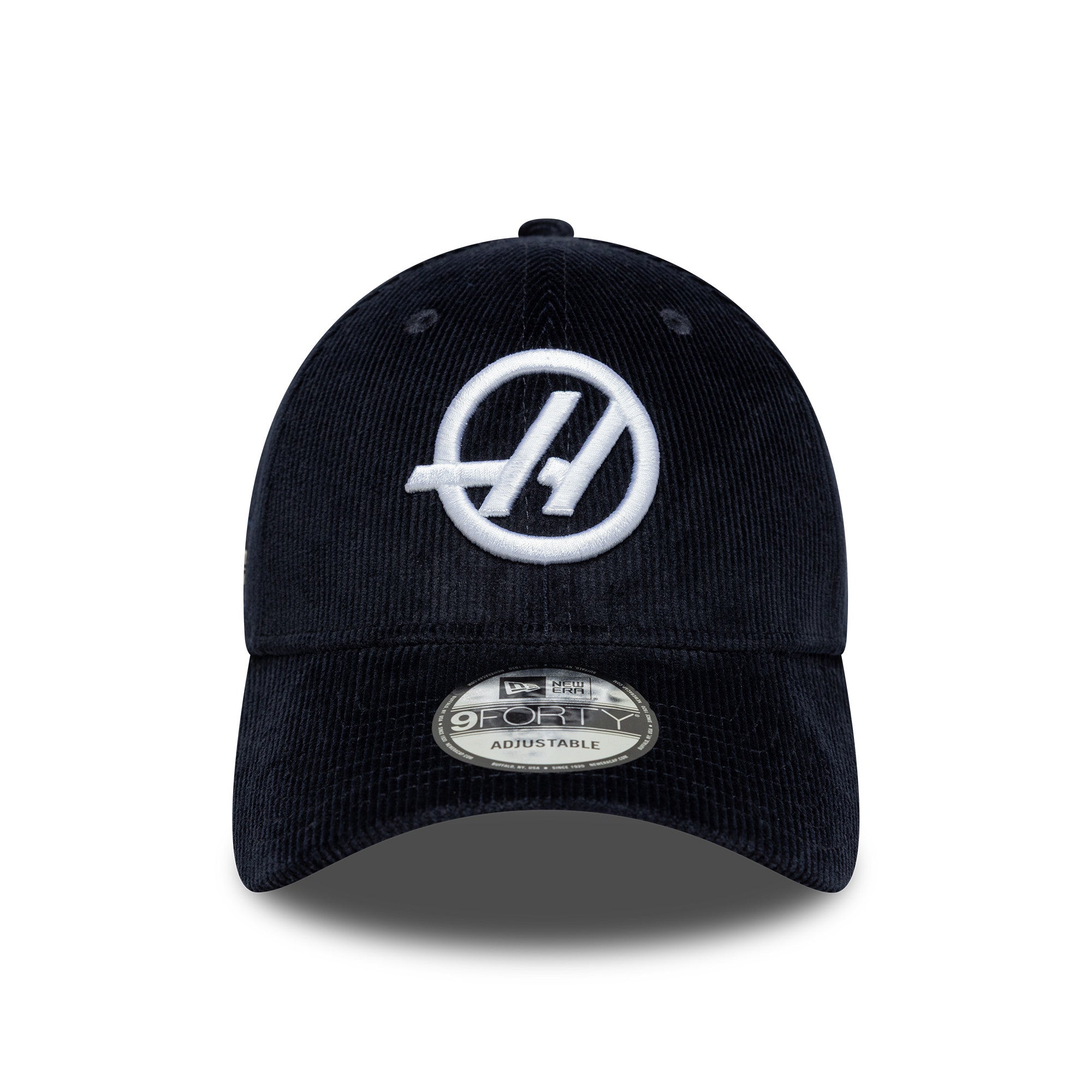 Haas F1 Cord 9Forty Cap Adults - Navy