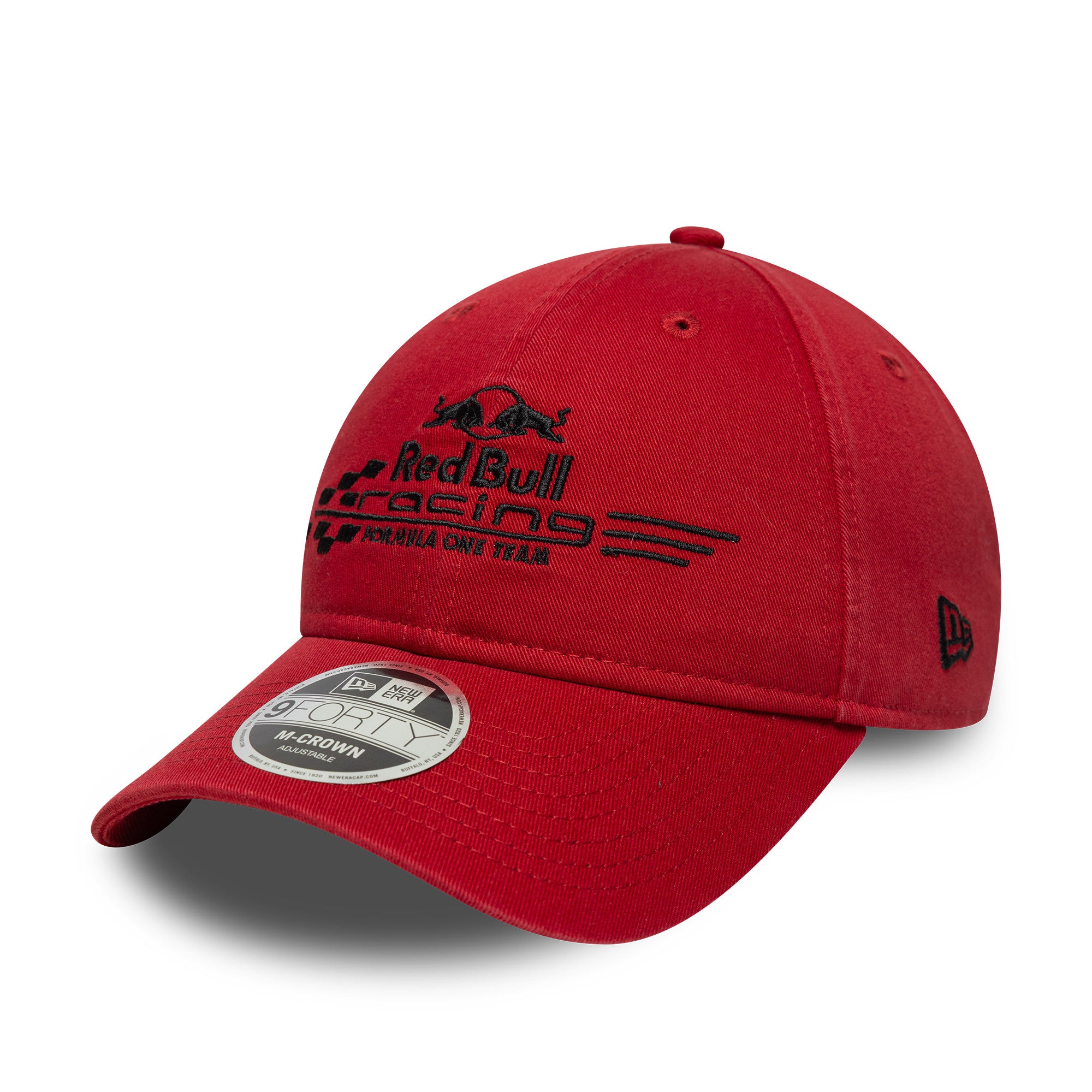 Red Bull Racing F1 Washed 9Forty Cap M Crown Adults - Ruby Red