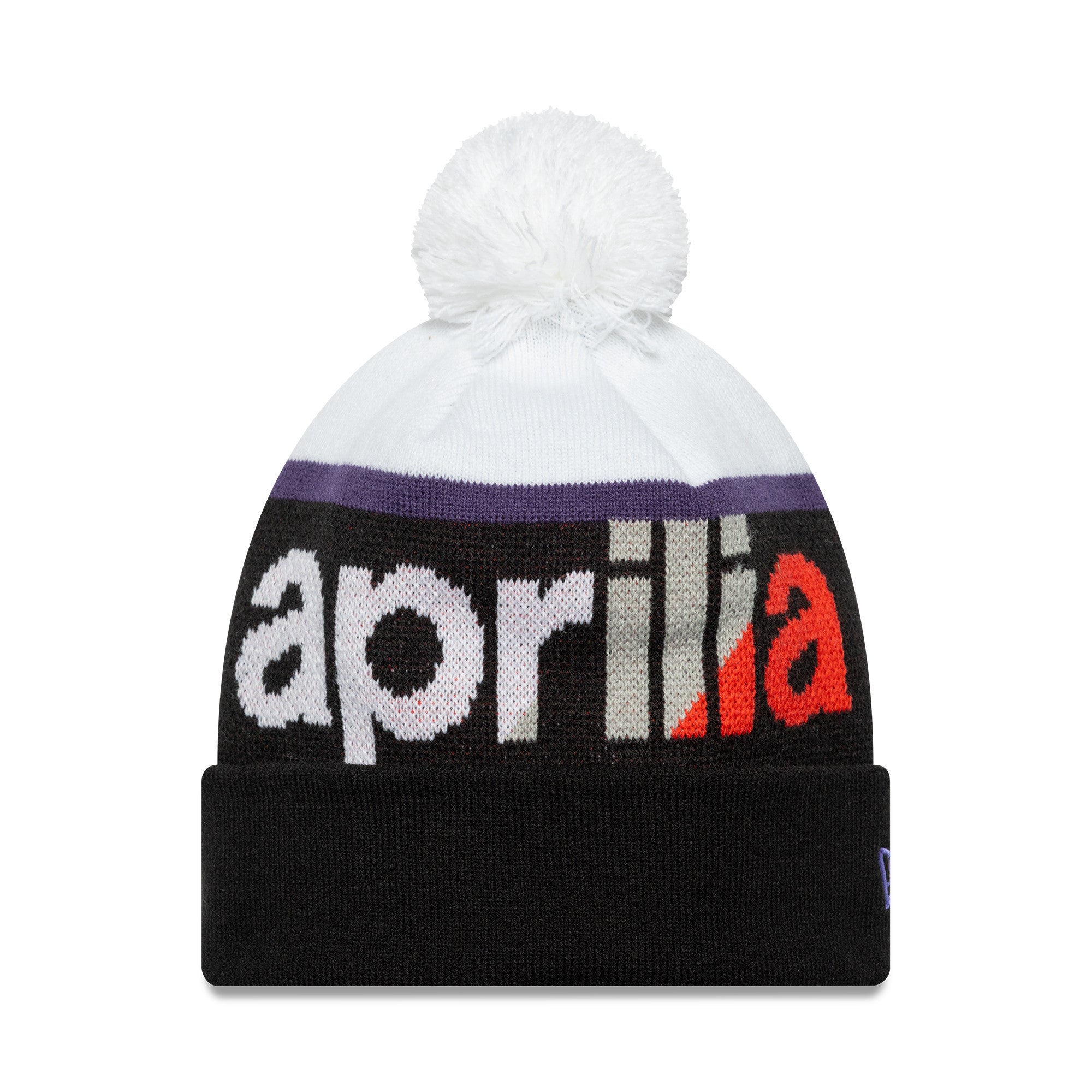 Aprilia Wordmark Knit Adults - Black