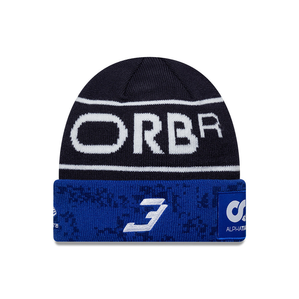 Red Bull Racing F1 Team 2026 Max Verstappen Cuff Beanie Kids - Night Sky