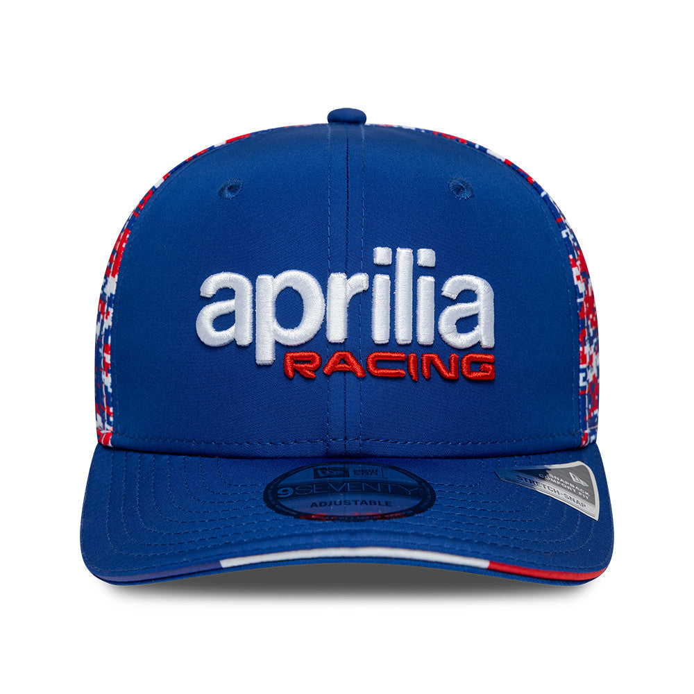 Aprilia Team 2026 Le Mans 9Seventy Cap Stretch Snap Adults - Bright Royal Blue