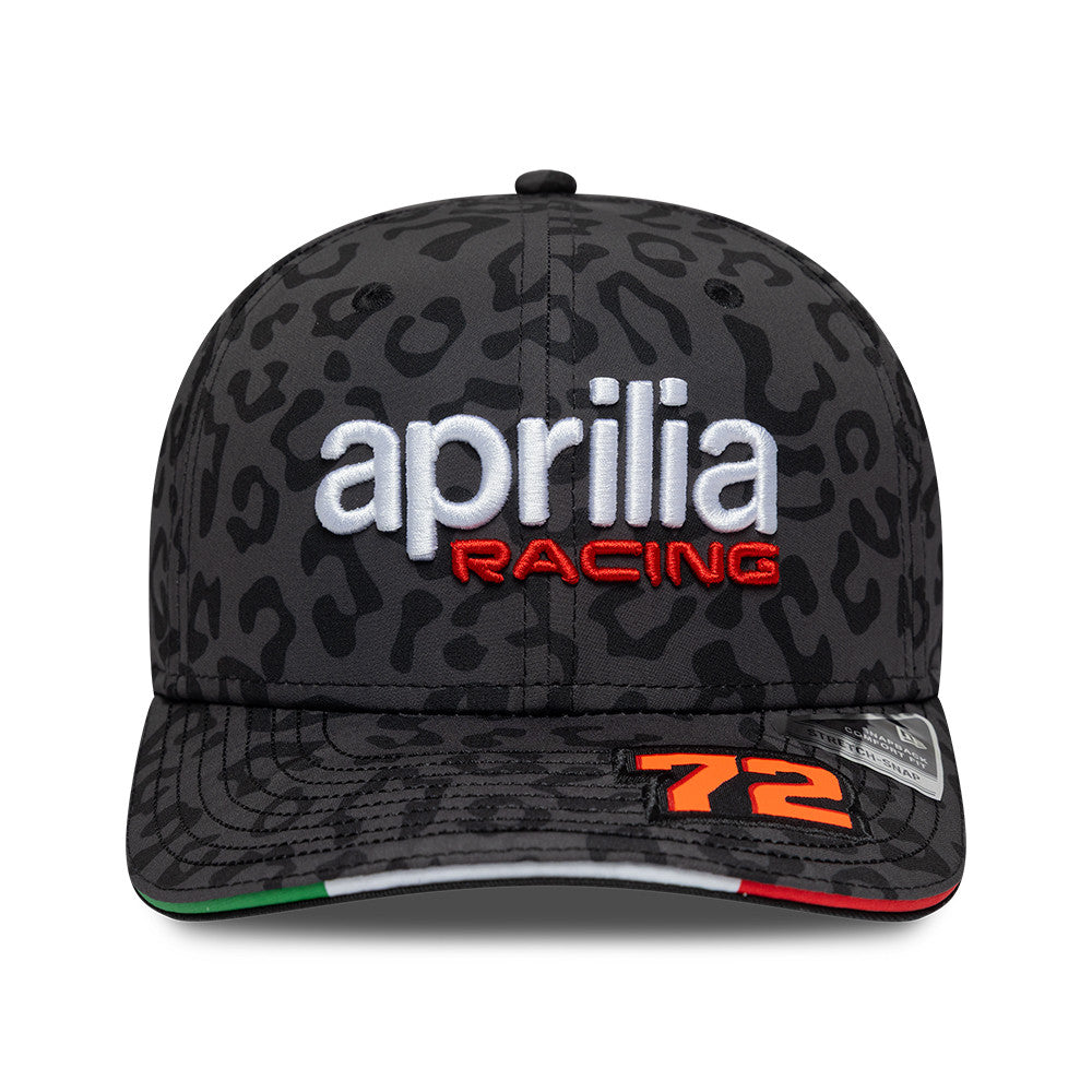 Aprilia Team 2026 Marco Bezzecchi Mugello 9Seventy Cap Stretch Snap Adults - Black