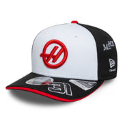 Haas F1 Estaban Ocon 9Seventy Cap Stretch Snap Adults - Black