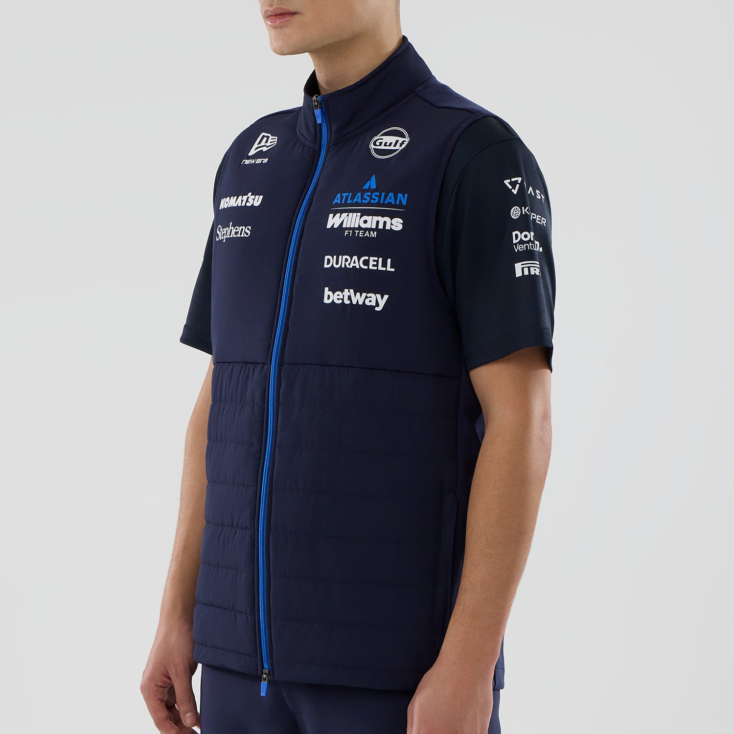 Williams F1 Team 2026 Gilet Mens - Navy