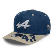 Alpine F1 Team 2026 Special Edition Franco Colapinto Austin 9Seventy Cap Stretch Snap Adults - Navy