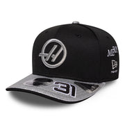 Haas F1 Team 2026 Special Edition Estaban Ocon Vegas 9Seventy Cap Stretch Snap Adults - Black