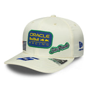 Red Bull Racing F1 2026  Isack Hadjar Brazil 9Seventy Cap Stretch Snap Adults - Chrome White