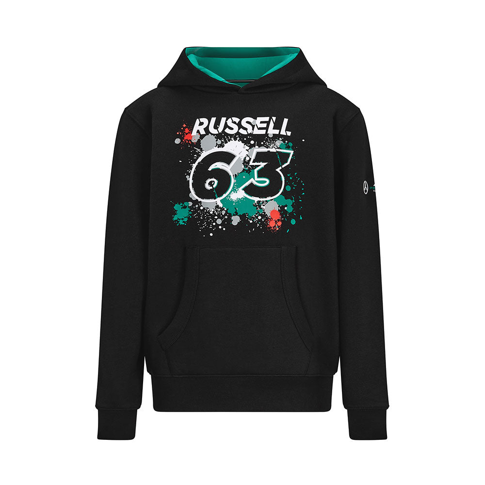 Mercedes AMG Petronas Kids George #63 Hooded Sweat