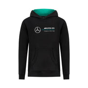 Mercedes AMG Petronas F1 Logo Hoody Kids - Black