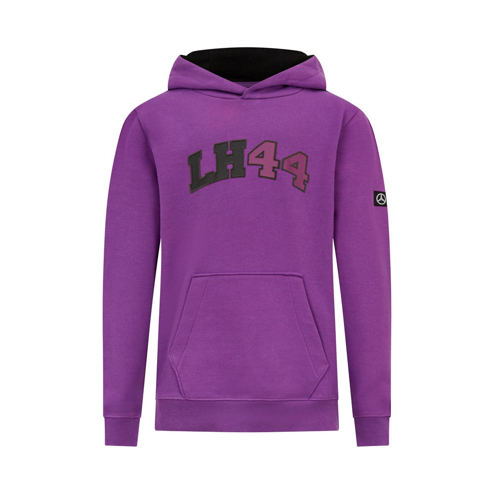 Mercedes AMG Petronas Lewis Hamilton Hoody Kids - Purple