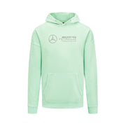 Mercedes AMG Petronas F1 Retro Hoody Mens - Mint