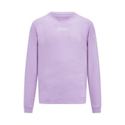 Mercedes AMG Petronas F1 LS Retro Tee Mens - Lilac