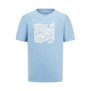 Mercedes AMG Petronas F1 Retro Tee Mens - Sky
