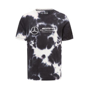 Mercedes AMG Petronas F1 Tie Dye Tee Mens - Grey