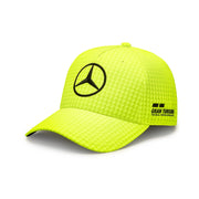 Mercedes AMG Petronas F1 2023 Team Lewis Hamilton Driver Cap Kids - Neon Yellow