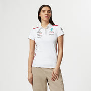 Mercedes AMG Petronas F1 2023 Team Polo Womens - White