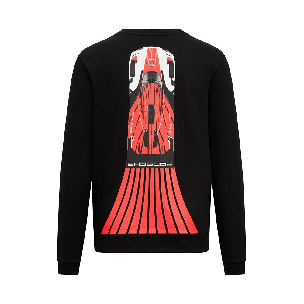 Porsche Penske Crew Sweat Mens - Black