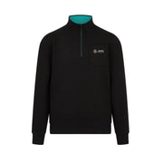 Mercedes AMG Petronas F1 Quarter Zip Mens - Black