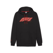F1 Essential Logo Hoodie Mens - Black