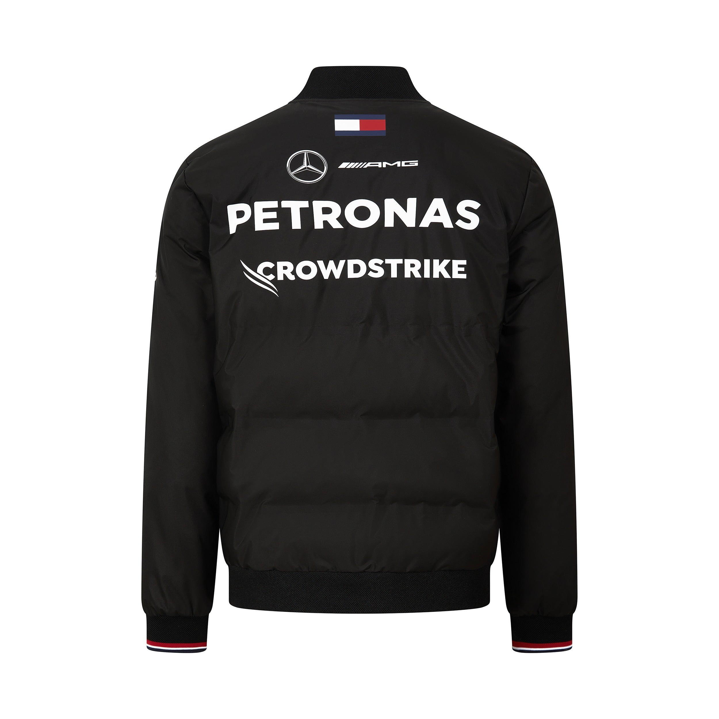 Mercedes AMG Petronas F1 Team 2024 Insulator Bomber Jacket Mens - Black