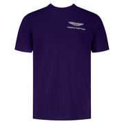 Aston Martin F1 Lifestyle Stroll Tee Mens - Navy