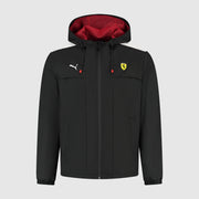 Scuderia Ferrari F1 Rain Jacket Mens - Black